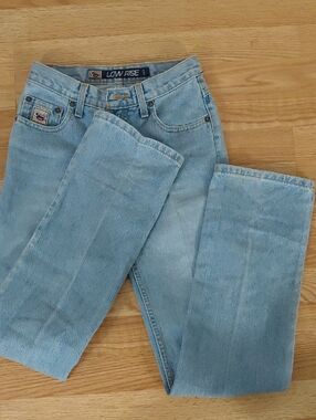 Cruel Girl Light Blue Boot Cut Low Rise Jeans